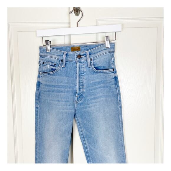 MOTHER The Tripper Ankle Jeans Ripe For The Squeeze Wash Sz 24 - Picture 3 of 13